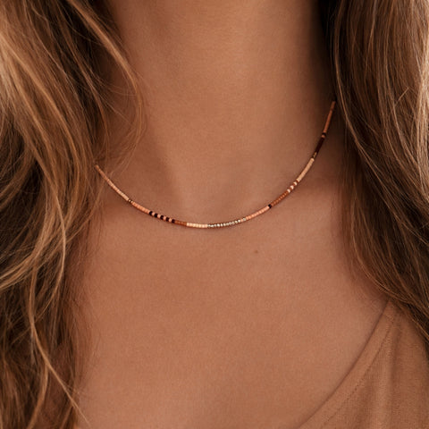 Estella - Multicolor Beaded Necklace