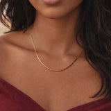 Estella - Collier Perles Ombré