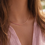 Estella - Collier Ombré Rose