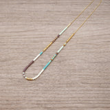 Estella - Collier Perles Multicolores