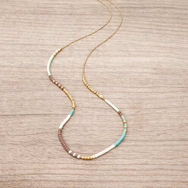 Estella - Collier Perles Multicolores
