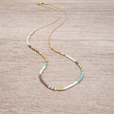 Estella - Collier Perles Multicolores