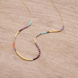Estella - Collier Perles Multicolores