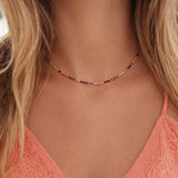 Estella - Collier Perles Multicolores