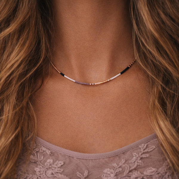 Estella - Collier Perles Multicolores