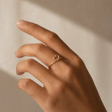 Fabiola - Gold Heart Ring