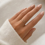 Fabiola - Gold Heart Ring