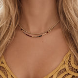 Faustina - Collier Chaîne Tube