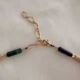 Imogen - Multicolor Gemstone Necklace