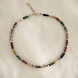Imogen - Multicolor Gemstone Necklace