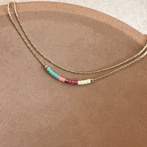 Sierra - Bracelet Fin Multicolore