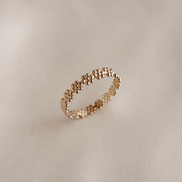 Ivanna - Flower Band Ring