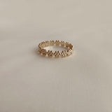 Ivanna - Flower Band Ring