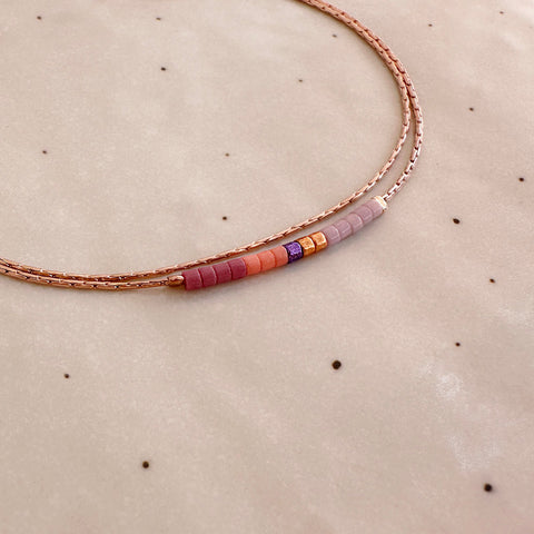 Sierra - Dainty Rose Gold Bracelet