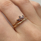 Mariah - Bague Triple Marquise