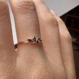 Mariah - Bague Triple Marquise