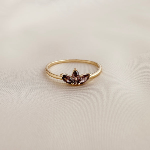 Mariah - Bague Triple Marquise