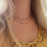 Estella - Multicolor Beaded Necklace
