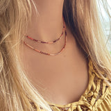 Estella - Multicolor Beaded Necklace