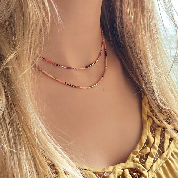 Estella - Multicolor Beaded Necklace