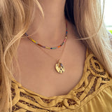 Estella - Multicolor Beaded Necklace