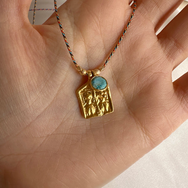 Anaya - Collier Médaillon Déesse