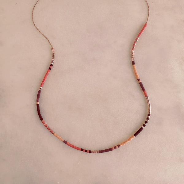 Estella - Multicolor Beaded Necklace