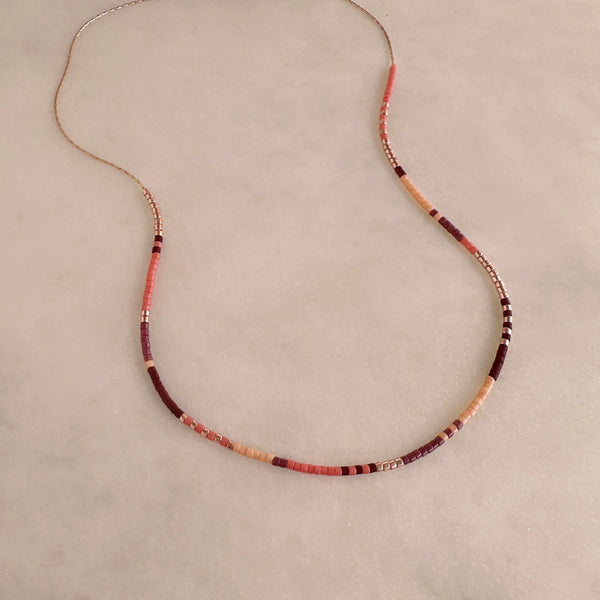 Estella - Multicolor Beaded Necklace