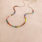 Estella - Multicolor Beaded Necklace