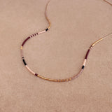 Estella - Multicolor Beaded Necklace