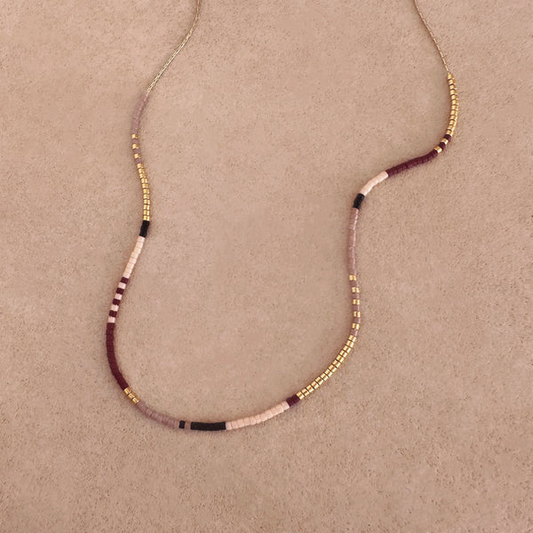Estella - Multicolor Beaded Necklace