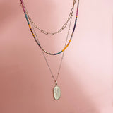 Estella - Collier Perles Multicolores