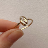 Shelby - Cowrie Ring