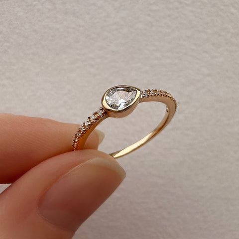 Caterina - CZ Pavé Ring
