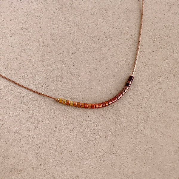Donata - Minimalist Ombre Necklace