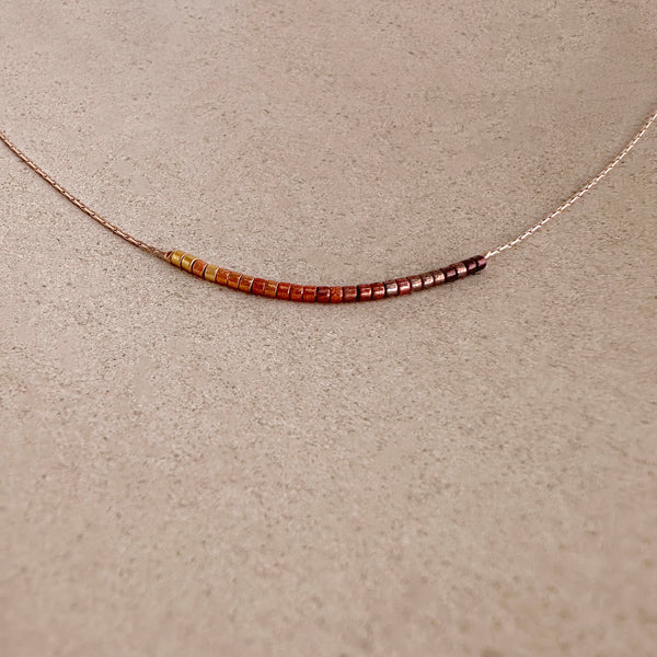 Donata - Minimalist Ombre Necklace