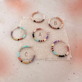 Irina - Beaded Hoop Earrings