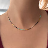Estella - Multicolor Beaded Necklace