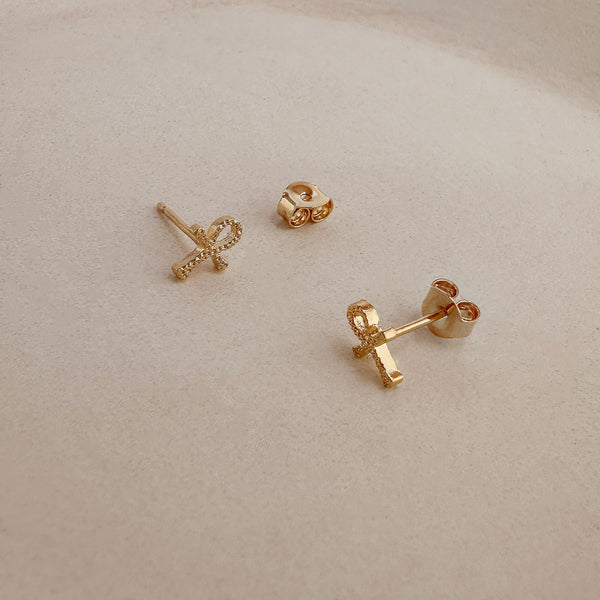 Amyra - Ankh Studs
