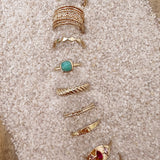 Wendy - Bague Amazonite