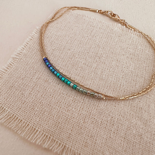 Andrea - Blue Ombre Bracelet