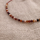 Monica - Agate & Hematite Bracelet