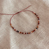 Monica - Agate & Hematite Bracelet