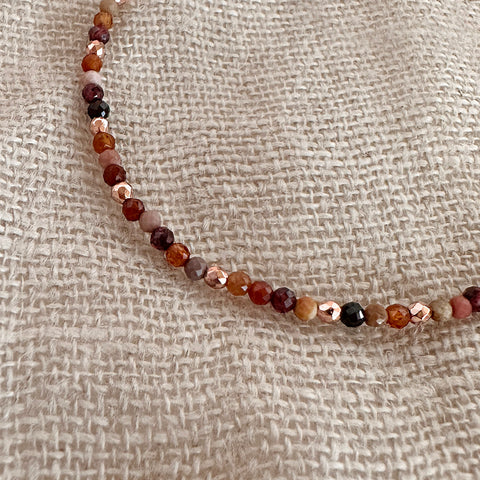 Monica - Agate & Hematite Bracelet