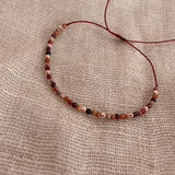 Monica - Agate & Hematite Bracelet