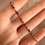 Monica - Agate & Hematite Bracelet