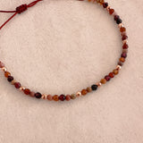 Monica - Agate & Hematite Bracelet