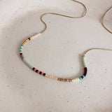 Estella - Multicolor Beaded Necklace