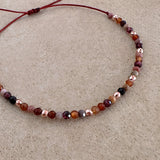 Monica - Agate & Hematite Bracelet