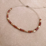 Alizia - Garnet Bracelet